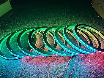 Amazon | 20個 6.5インチ車用LEDスピーカーリングライトキット